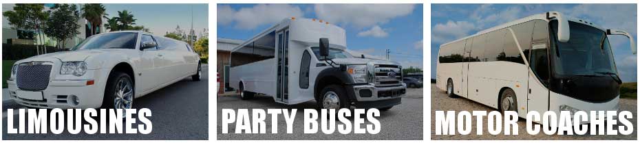 party bus limo service Jamestown