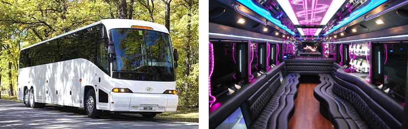 party bus rental Jamestown