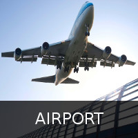 airport transportation Barker