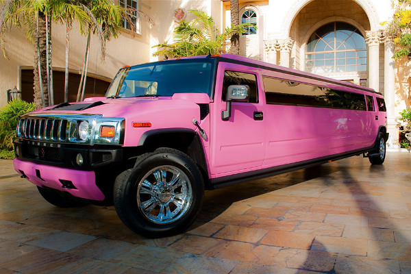 pink hummer limo Levittown